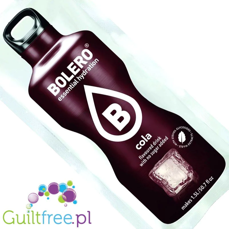 Bolero Drink Kola 9g - napój instant w saszetce, ze stewią, smak cola - Image 2