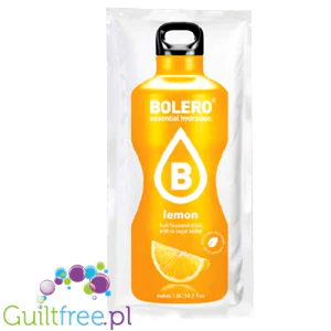 Bolero Drink Lemon 9g - saszetka do napojów bez cukru ze stewią, Cytryna - Image 3