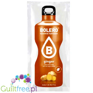 Bolero Drink Ginger 9g - saszetka do napojów bez cukru ze stewią,  Imbir - Image 3