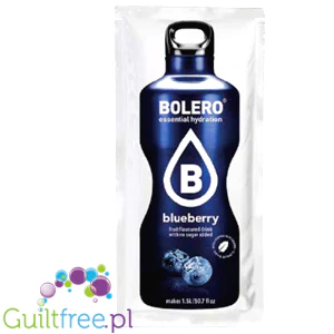 Bolero Drink Blueberry 9g - napój instant w saszetce, ze stewią, smak Jagoda Leśna - Image 2