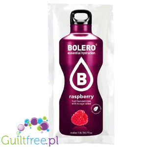 Bolero Drink Raspberry 9g - saszetka do napojów bez cukru ze stewią, Malina - Image 3