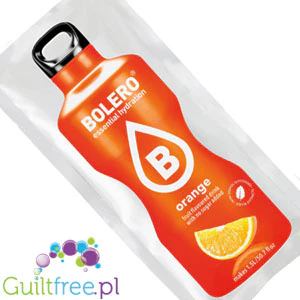 Bolero Drink Orange 9g - saszetka do napojów bez cukru ze stewią, Pomarańcza - Image 2