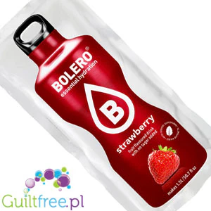 Bolero Drink Strawberry 9g - saszetka do napojów bez cukru ze stewią, Truskawka - Image 3