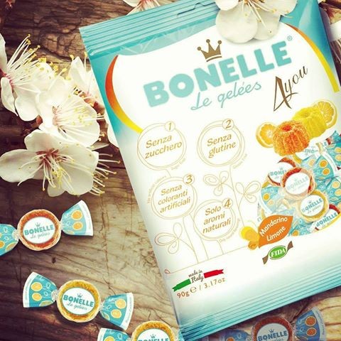 Bonelle Cytryna & Mandarynka - żelki bez cukru słodzone stewią i taumatyną - Image 4