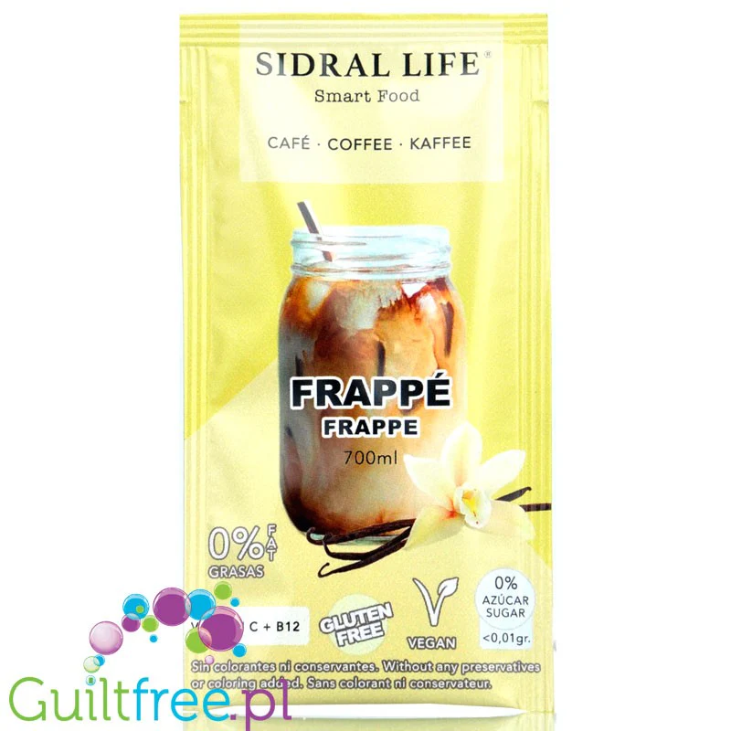 Smart Food Café Frappé - saszetka smakowa bez cukru do mrożonej kawy & deserów i napojów