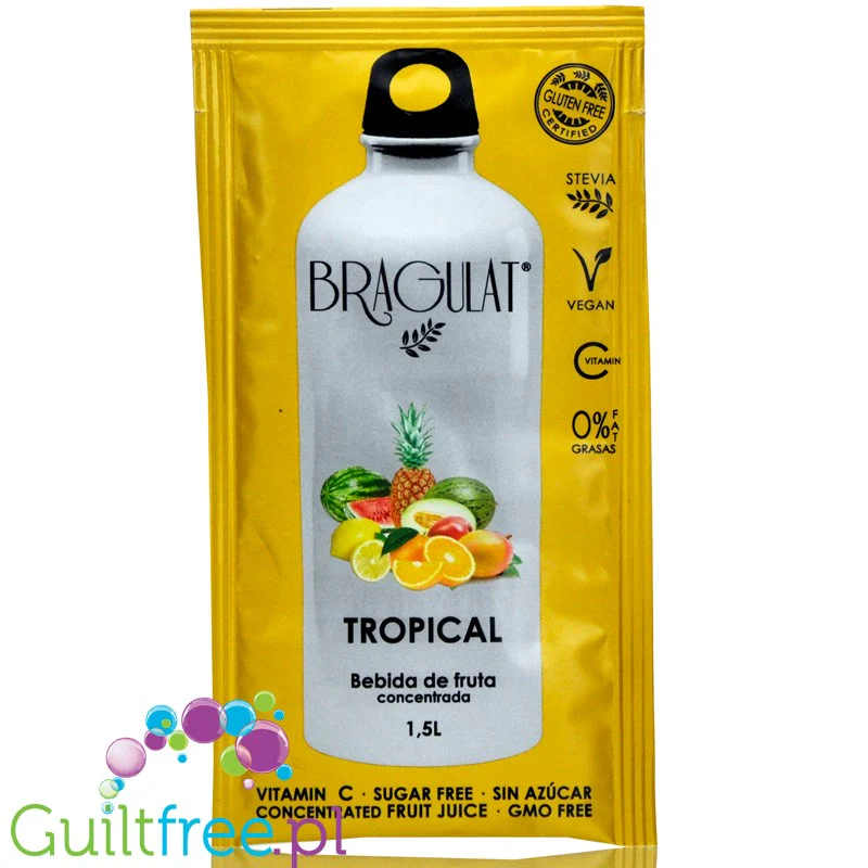 Bragulat Drink Tropical - napój instant w saszetce, bez cukru, z witaminą C - Image 3