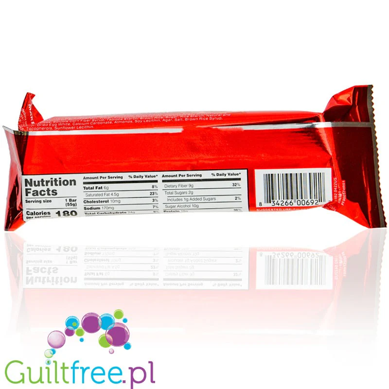 BSN Crisp Bar Vanilla Marshmallow - 18g białka & 180kcal, chrupiący baton białkowy - Image 2