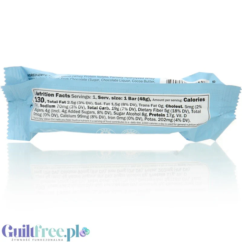 Built Bar Coconut - 17g białka & 130kcal, niskokaloryczny baton białkowy kokosowy - Image 2