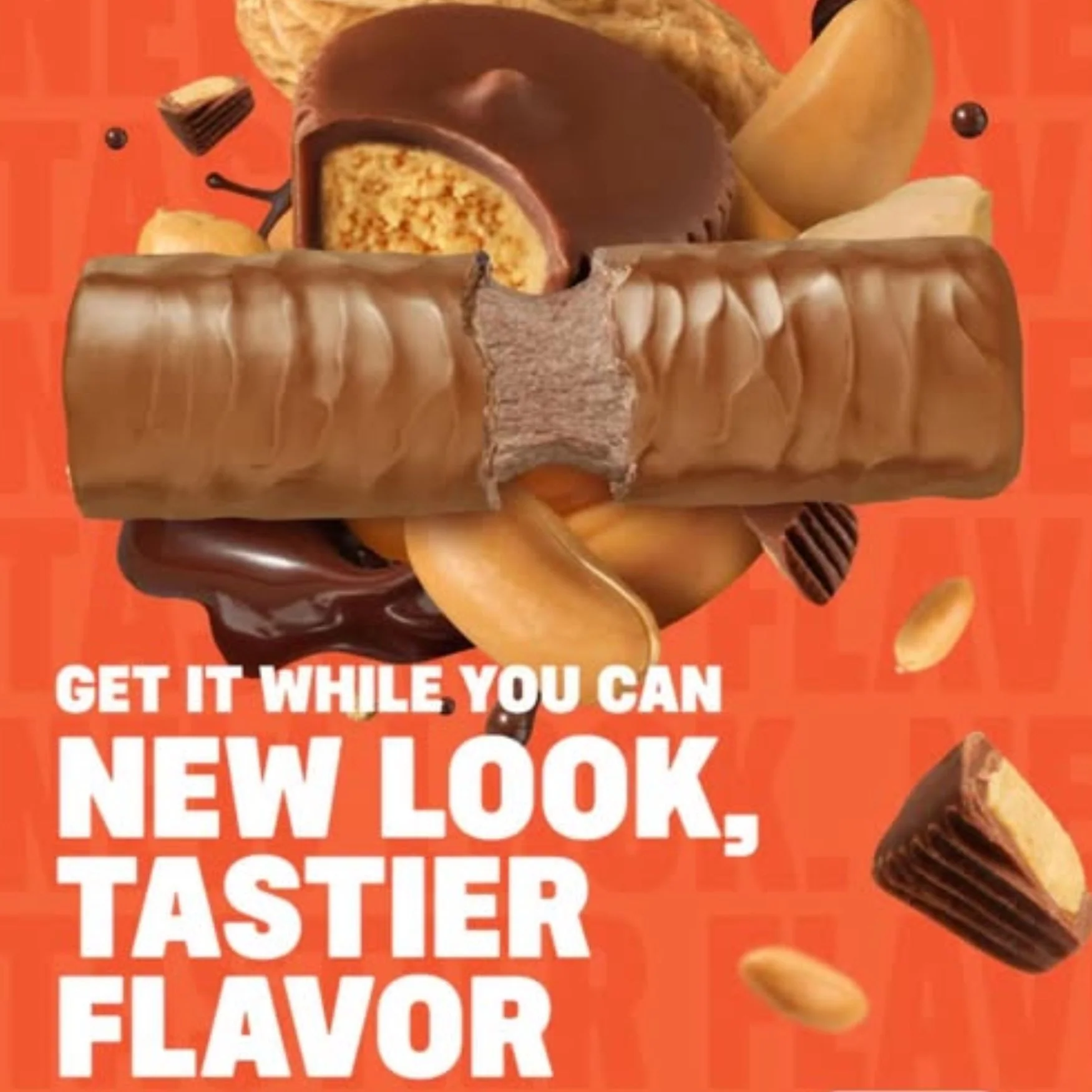 Built Bar Protein Puffs Peanut Butter Cup - proteinowy baton marshmallow w czekoladzie 17g białka & 140kcal - Image 3