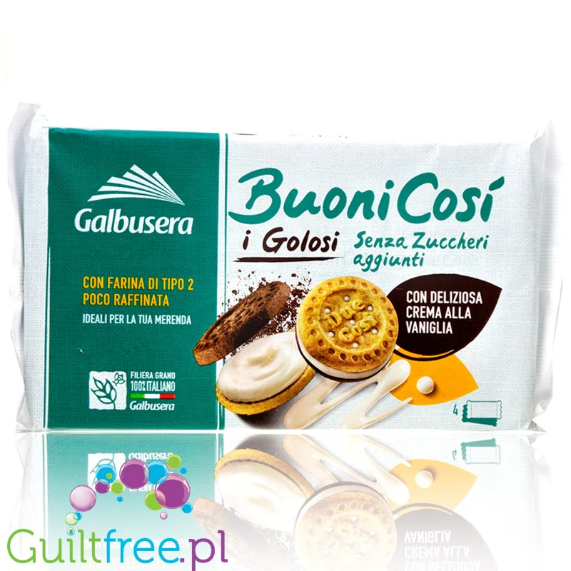 Buoni Cosi markizy waniliowo-kakaowe bez cukru 160g