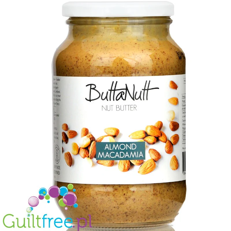 ButtaNutt Almond Macadamia 1KG - masło makadamia & migdały z RPA