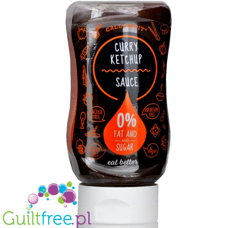 Callowfit Sauce Curry Ketchup sos bez cukru i bez tłuszczu