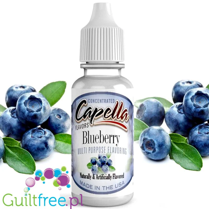 Capella Blueberry - aromat borówkowy bez cukru i bez tłuszczu