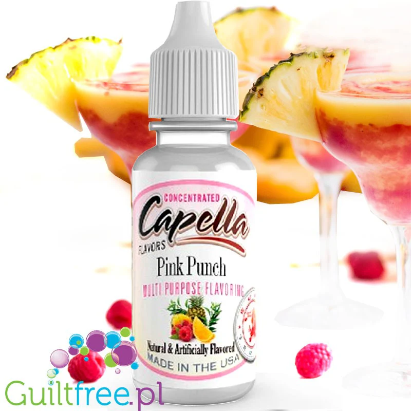 Capella Euroseries Pink Punch - skoncentrowany aromat bez cukru i bez tłuszczu - Image 2