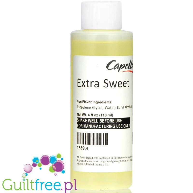 Capella Extra Sweet Solution - profesjonalny słodzik neotam E-961, opakowanie 118ml