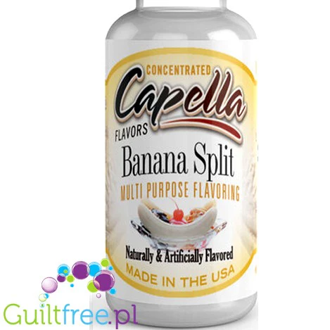 Capella Banana Split  - skoncentrowany aromat spożywczy bez cukru i bez tłuszczu - Image 2