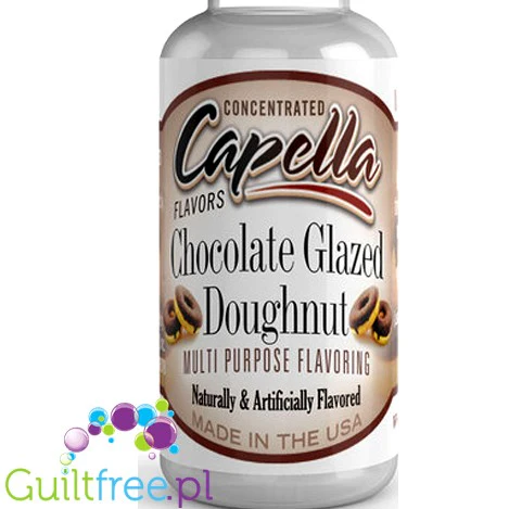 Capella Chocolate Glazed Doughnut - skoncentrowany aromat spożywczy bez cukru i bez tłuszczu - Image 2
