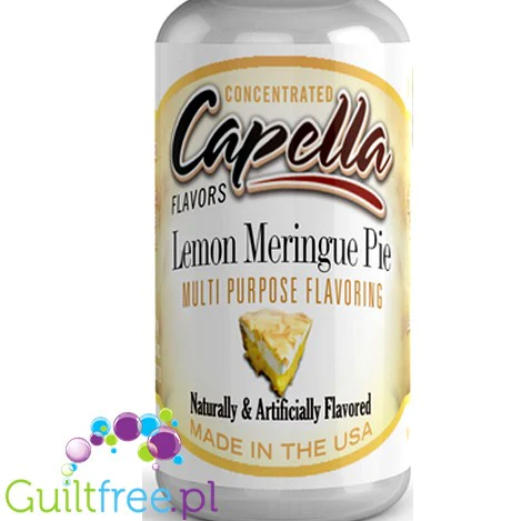 Capella Lemon Meringue Pie - skoncentrowany aromat spożywczy bez cukru i bez tłuszczu - Image 2