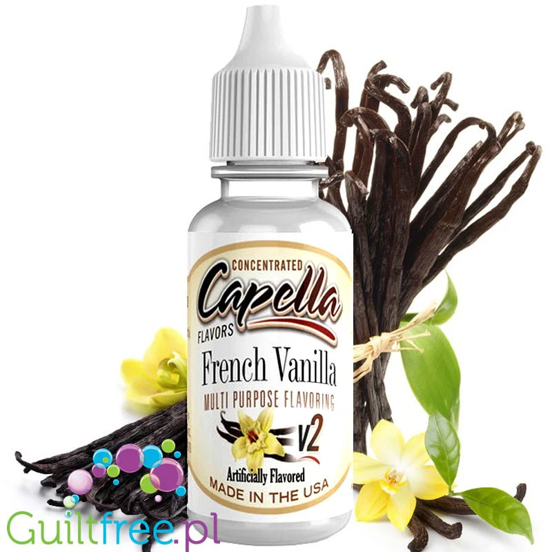 Capella French Vanilla V2 - skoncentrowany aromat spożywczy bez cukru i bez tłuszczu - Image 2