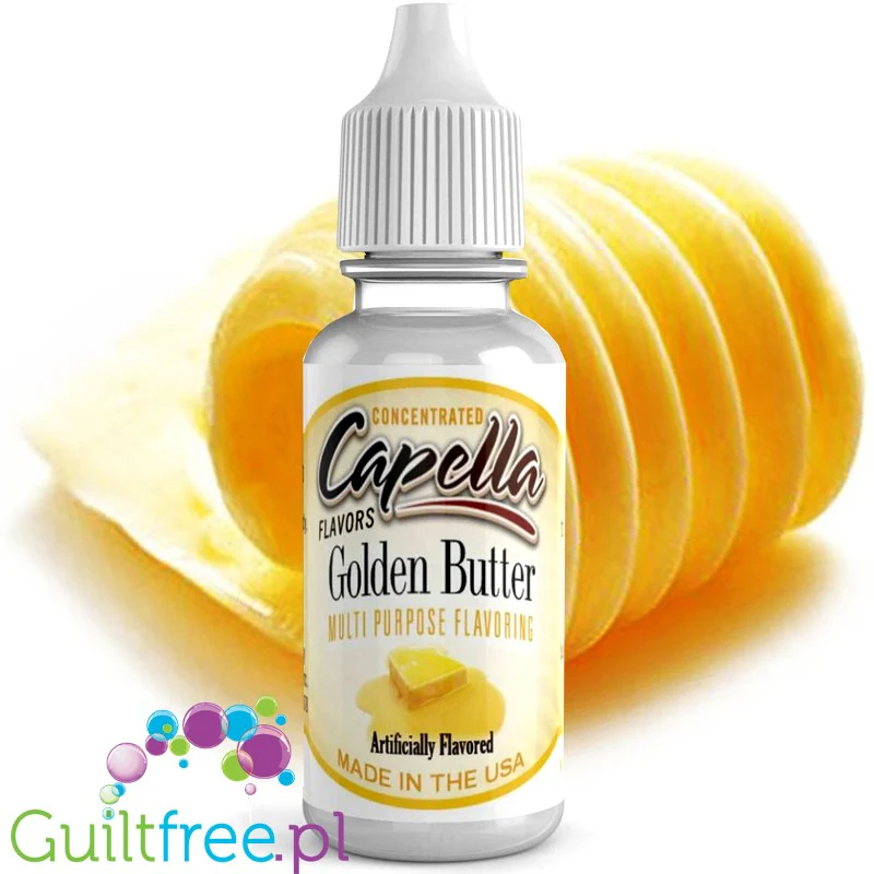 Capella Golden Butter - aromat maślany bez cukru i bez tłuszczu