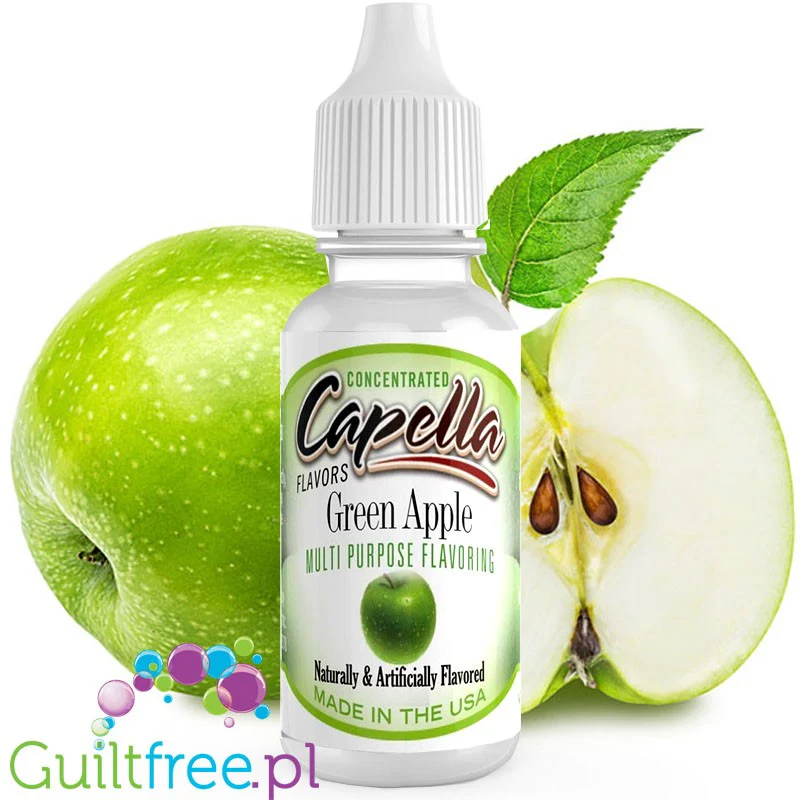 Capella Green Apple skoncentrowany aromat spożywczy bez cukru i bez tłuszczu - Image 2