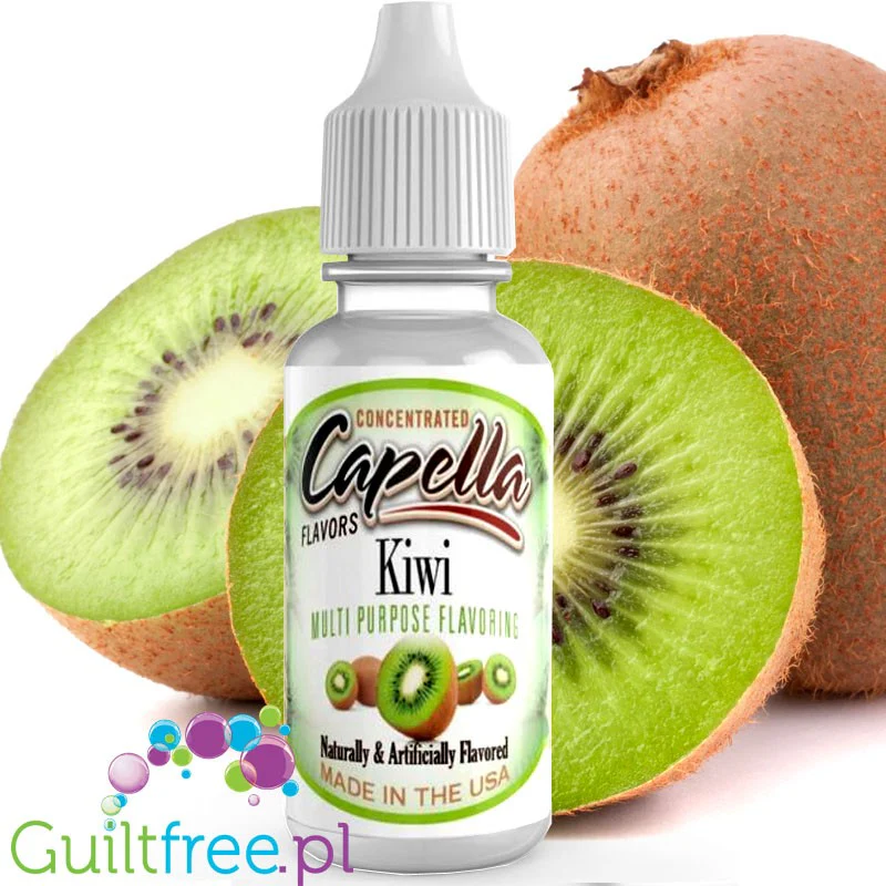 Capella Kiwi - skoncentrowany aromat  bez cukru i bez tłuszczu - Image 2