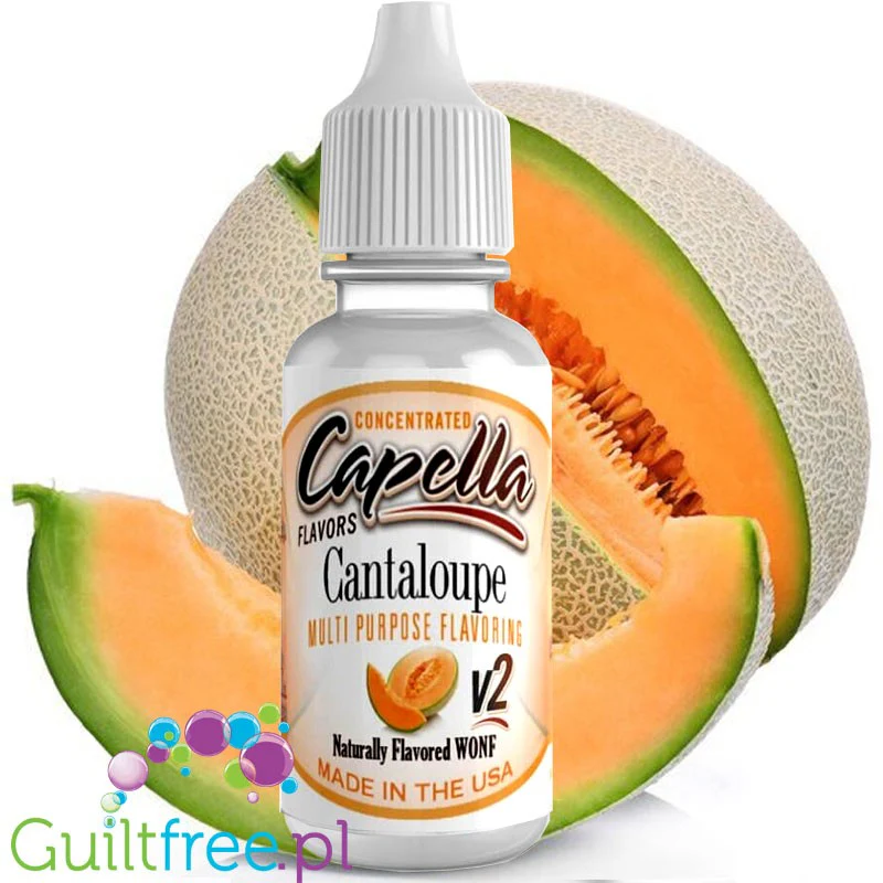 Capella Melon Cantaloupe V2 - skoncentrowany aromat spożywczy bez cukru i bez tłuszczu