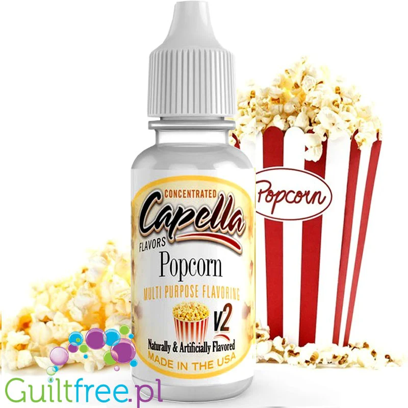 Capella Popcorn V2 - skoncentrowany aromat spożywczy bez cukru i bez tłuszczu - Image 2