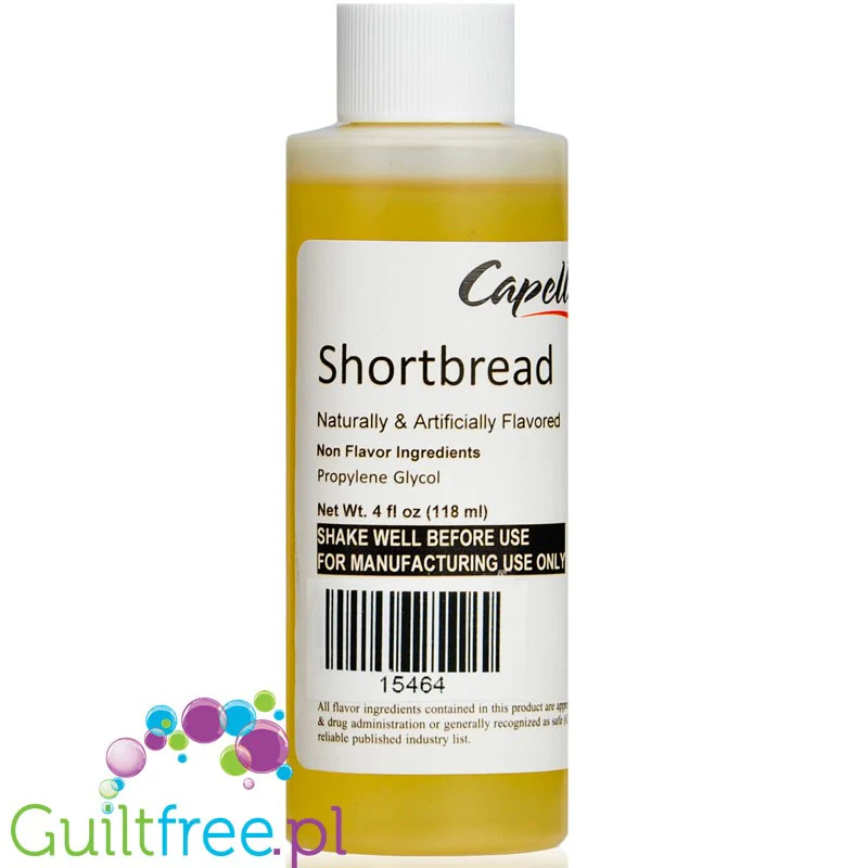 Capella Shortbread 118ml - profesjonalny skoncentrowany aromat spożywczy bez cukru i bez tłuszczu - Image 2