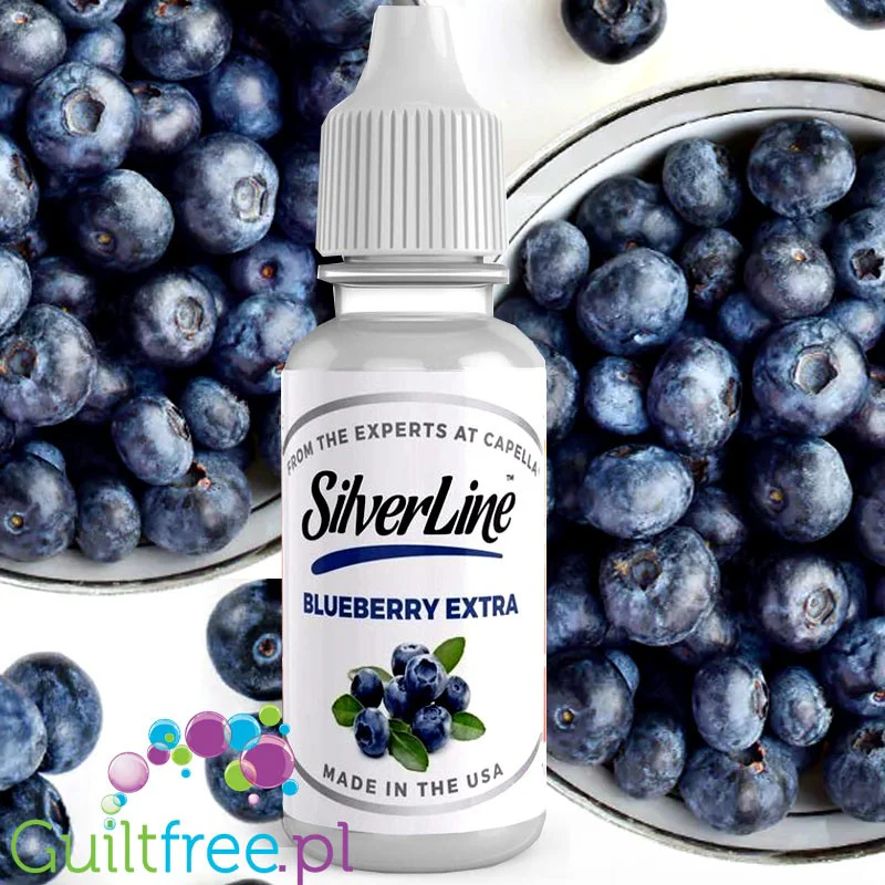 Capella Silverline Blueberry Extra - skoncentrowany aromat spożywczy bez cukru i bez tłuszczu - Image 2