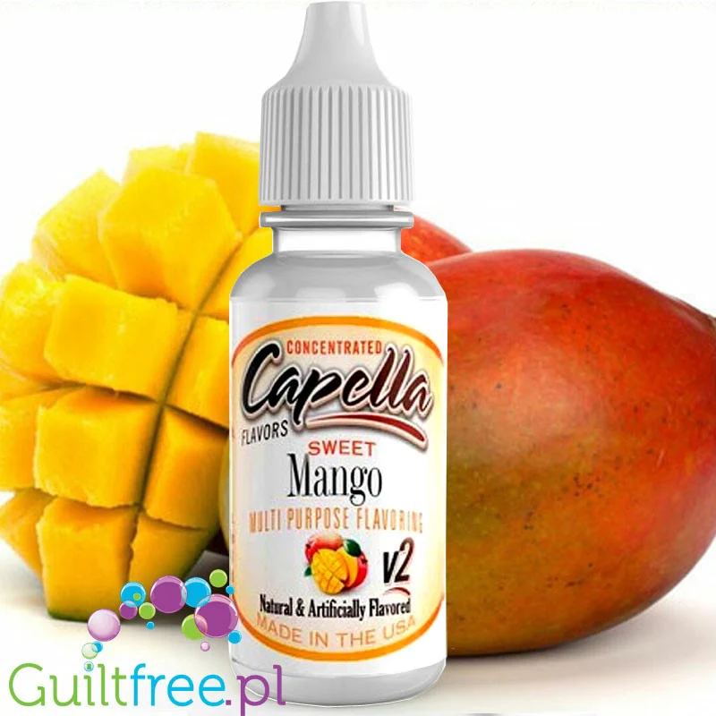 Capella Sweet Mango V2 - aromat bez cukru i bez tłuszczu - Image 2