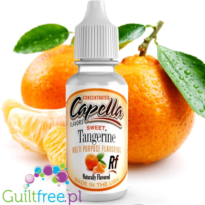 Capella Sweet Tangerine rF - skoncentrowany aromat mandarynkowy bez cukru i bez tłuszczu - Image 2