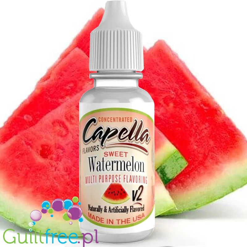 Capella Sweet Watermelon V2 - skoncentrowany aromat arbuzowy bez cukru i bez tłuszczu - Image 2