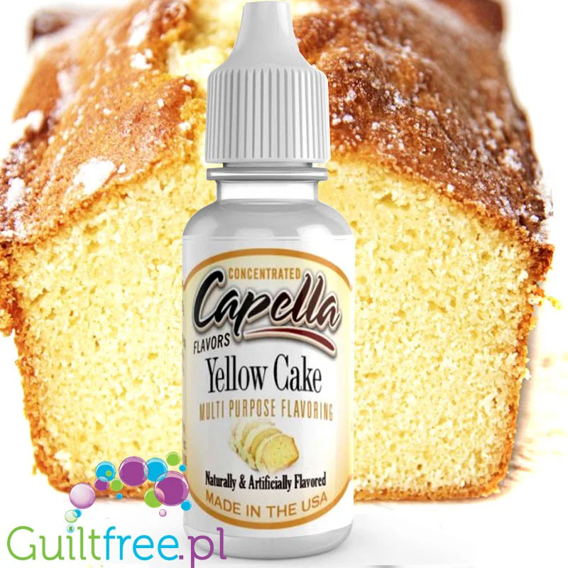Capella Yellow Cake - skoncentrowany aromat spożywczy bez cukru i bez tłuszczu - Image 2
