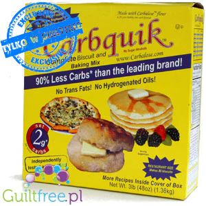 Carbquik mąka niskowęglowodanowa 1,3kg (carbalose, karbaloza) - Image 3