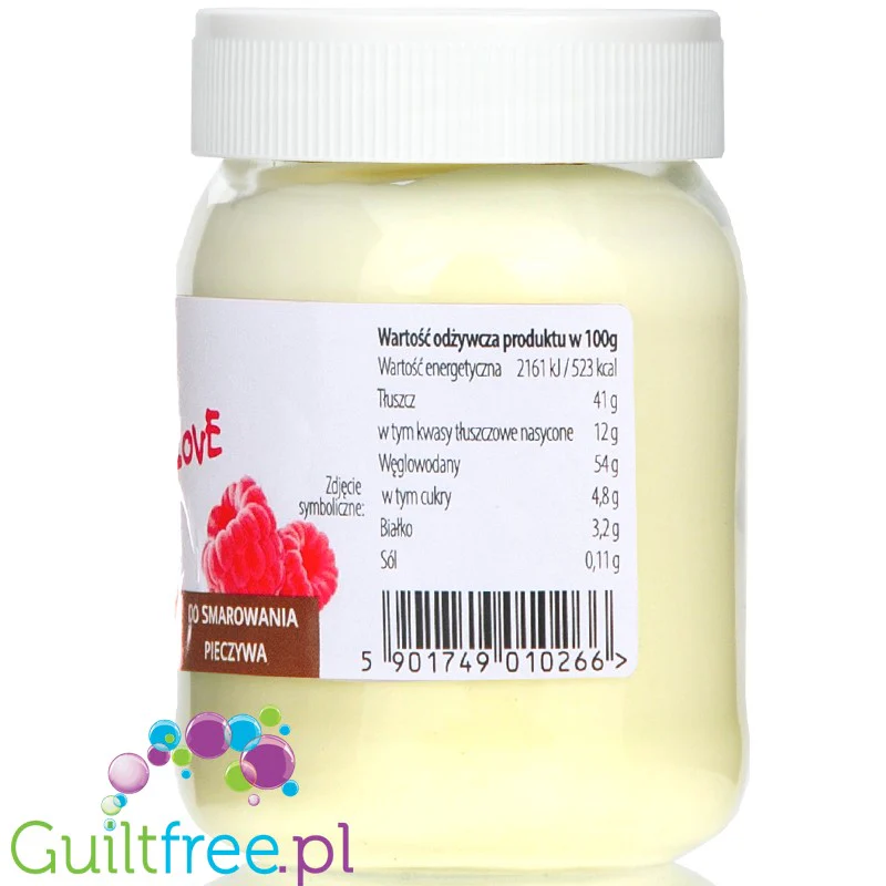 CD MalinoweLove - krem o smaku malinowym bez dodatku cukru, bez oleju palmowego - Image 2