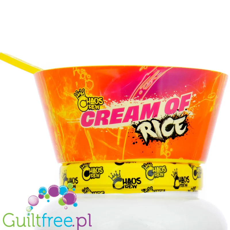 Chaos Crew Cream of Rice Vanilla 1,8kg - kleik ryżowy bez cukru, regeneracyjny posiłek treningowy, Wanilia - Image 2