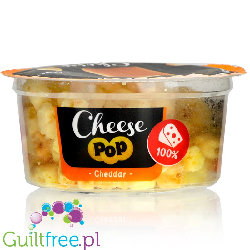 Cheese Pop Cheddar- chrupiąca keto przekąska serowa bez węglowodanów - Image 3