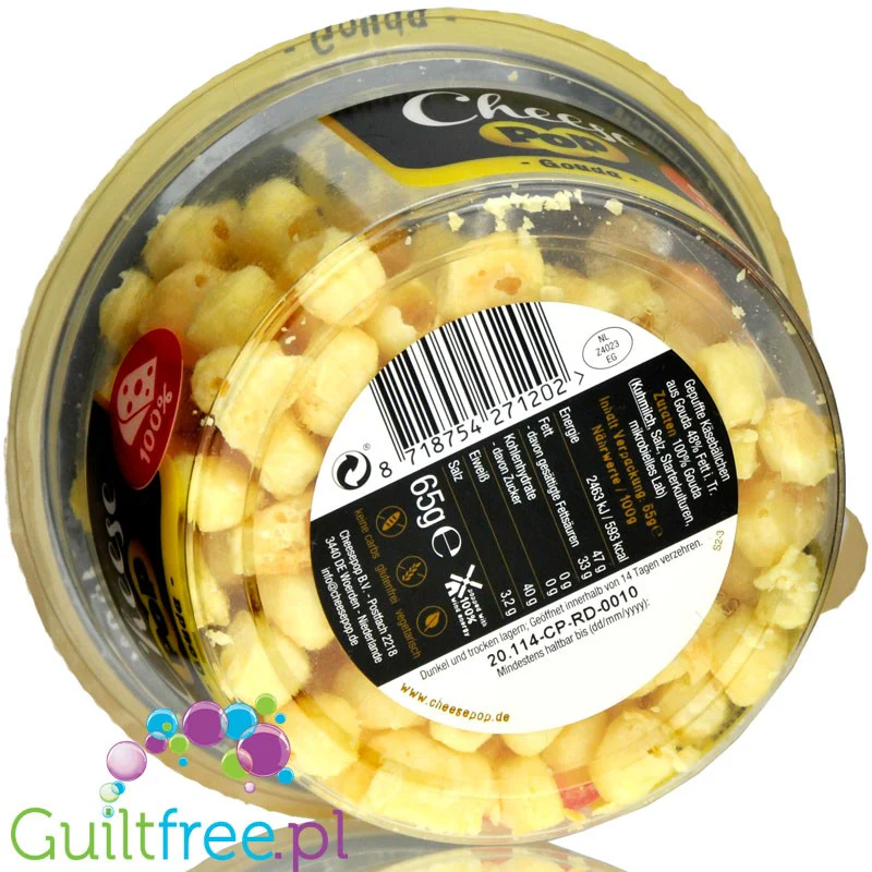 Cheese Pop Gouda - chrupiąca keto przekąska serowa bez węglowodanów - Image 2