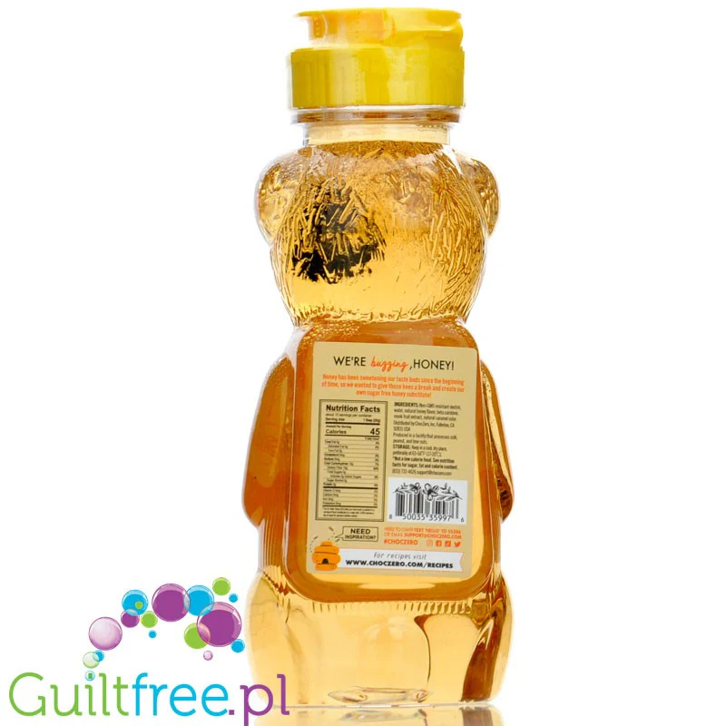 Choc Zero Keto Honey - naturalny wegański substytut miodu 90% błonnika - Image 5