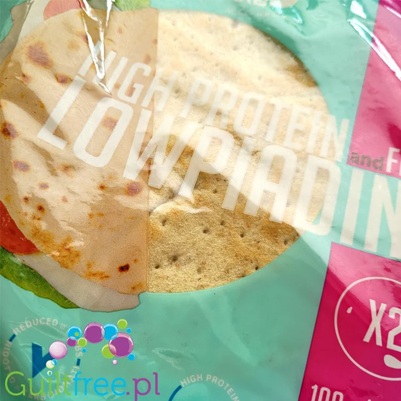Ciao Carb Low Piadina Protein & Fibre - spody do pizzy 10g błonnika & 10g białka - Image 2
