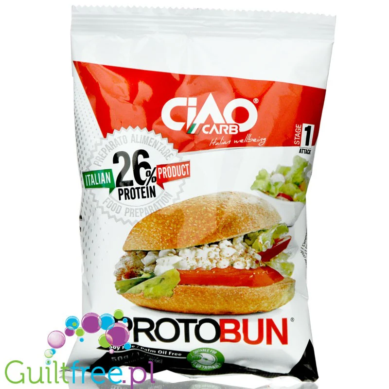 Ciao Carb Protobun Stage1- Keto bułeczka 5g węglowodanów