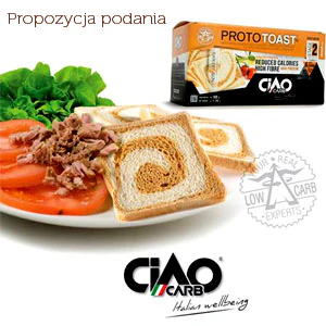 Ciao Carb Pomidorowe tosty niskowęglowodanowe 20kcal/kromka, 56% błonnika - Image 3