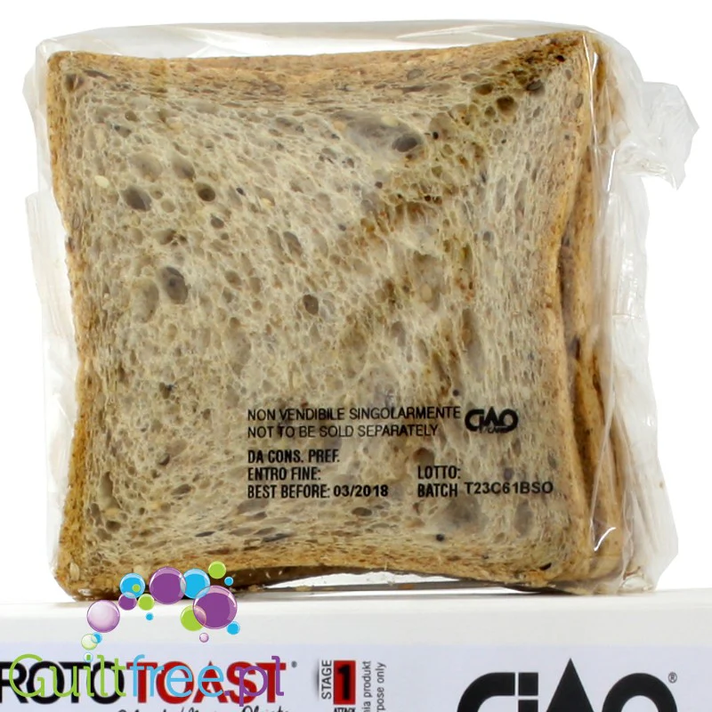 Ciao Carb tosty proteinowe Sezam & Mak, 44kcal, pudełko XXL - Image 3