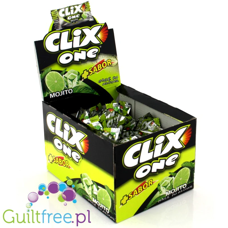 Clix One Mojito guma do żucia bez cukru, bezglutenowa - Image 3