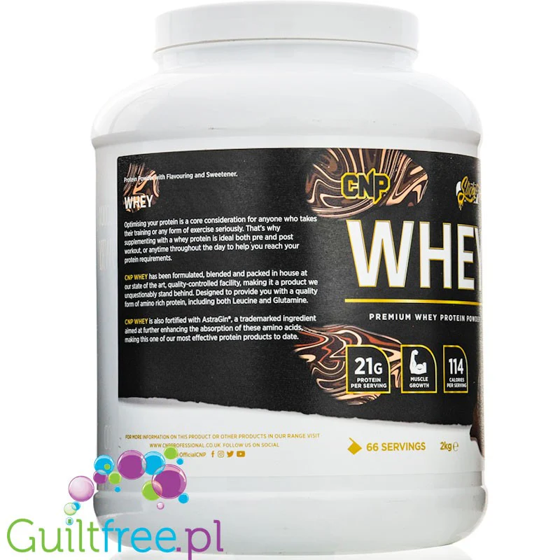 CNP Professional Whey Sticky Toffee Pudding 2kg - WPC, WPI & MPC, odżywka 3 frakcje białka, przepyszny smak! - Image 4
