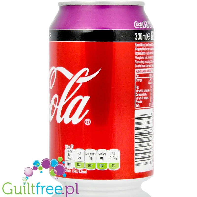 Coca Cola Cherry Zero - wersja UK - Image 3