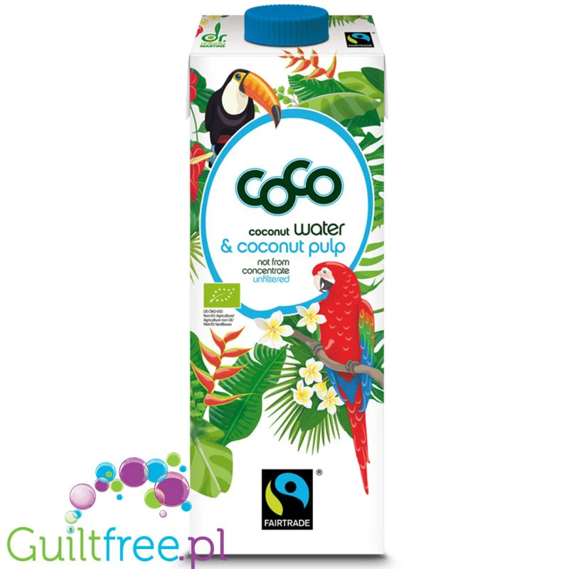 Coco (Dr Martins) Coconut Milk - woda kokosowa z mlekiem kokosowym fair trade bio 1L