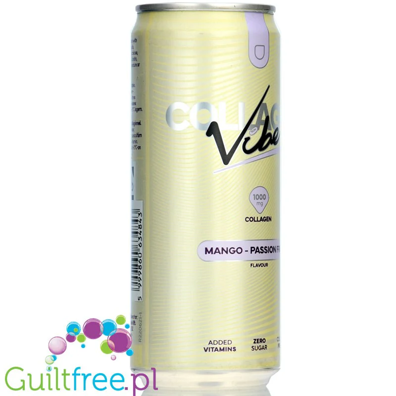 Collagen Vibe Mango & Passionfriut - napój  z kolagenem i witaminami B, zero kcal, Mango & Marakuja - Image 3