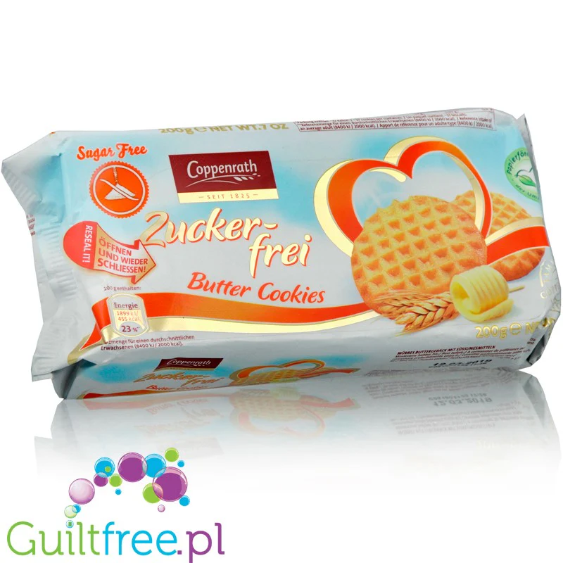 Coppenrath Butter Cookies - ciasteczka maślane bez cukru